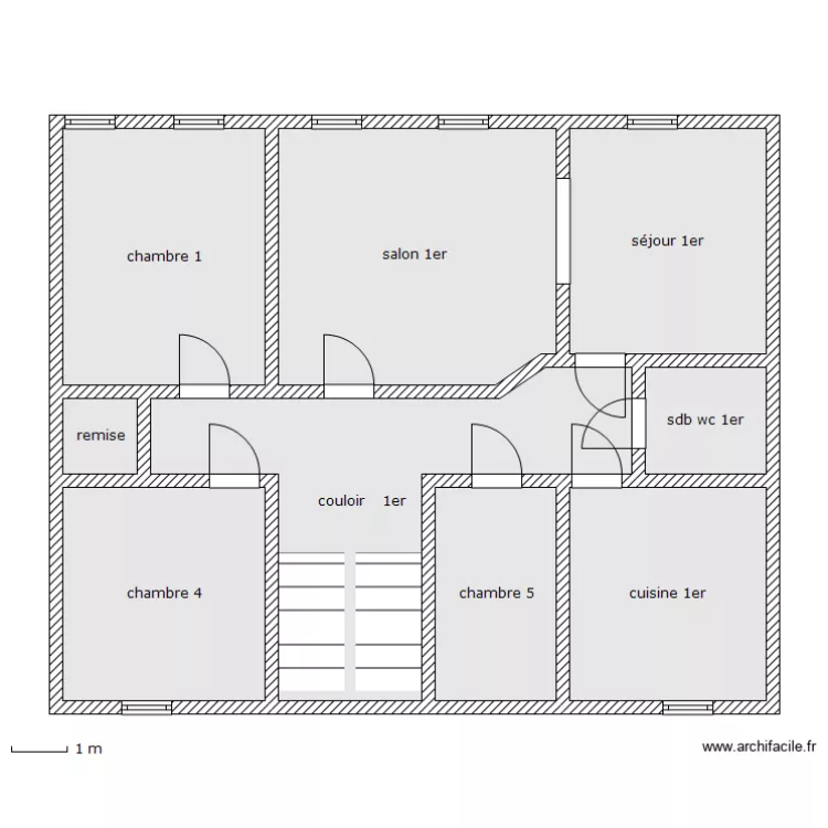 boucherie creutzwald 1er. Plan de 