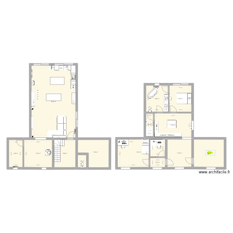 Travaux2. Plan de 0 pièce et 0 m2