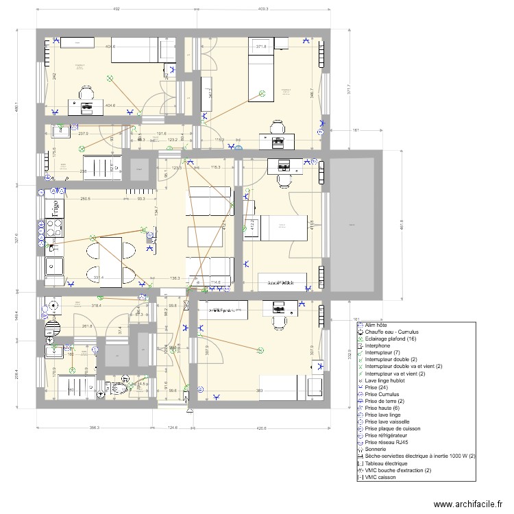 appartement renovation v15 20200610. Plan de 0 pièce et 0 m2