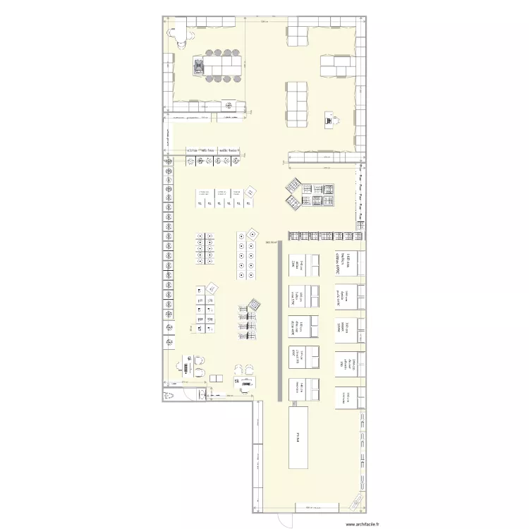 MAGASIN extension 5. Plan de 