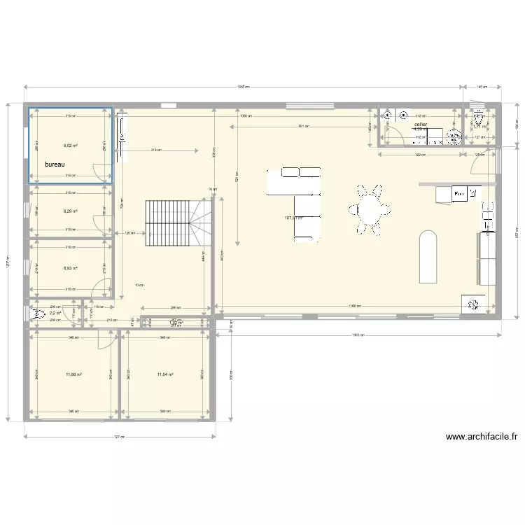 MERVEILLE 3. Plan de 
