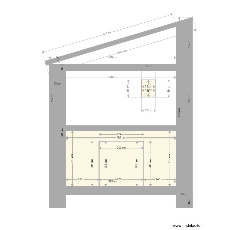 BERGERIE PIGNON EST1. Plan de 0 pièce et 0 m2