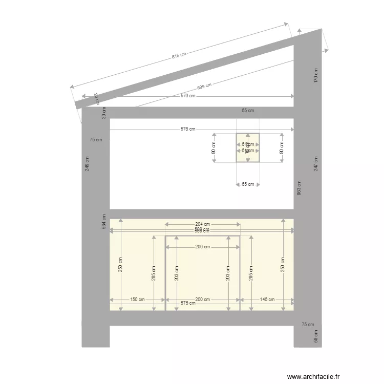 BERGERIE PIGNON EST1. Plan de 
