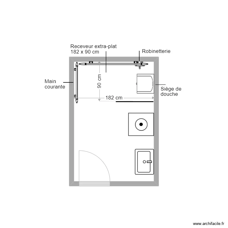 Mayon SDB projet. Plan de Mayon SDB projet. Plan de