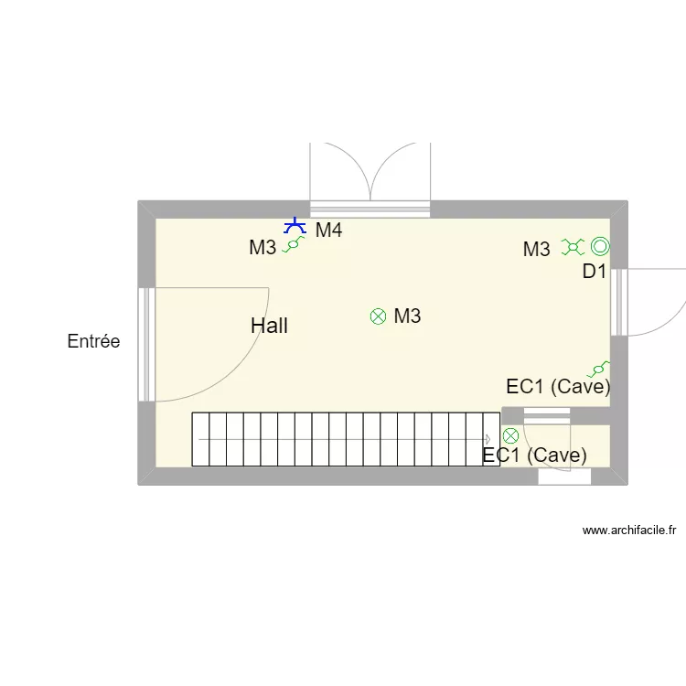 Hall. Plan de Hall. Plan de