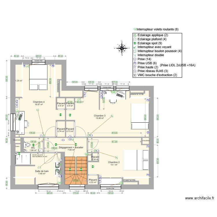 Maison Vezin R1 v10. Plan de 0 pièce et 0 m2