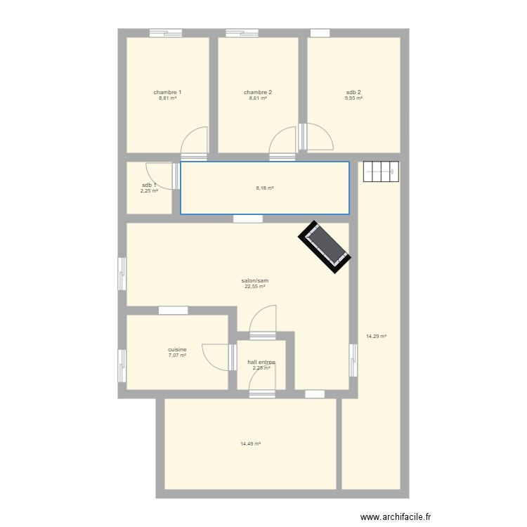 plan espagne. Plan de 0 pièce et 0 m2