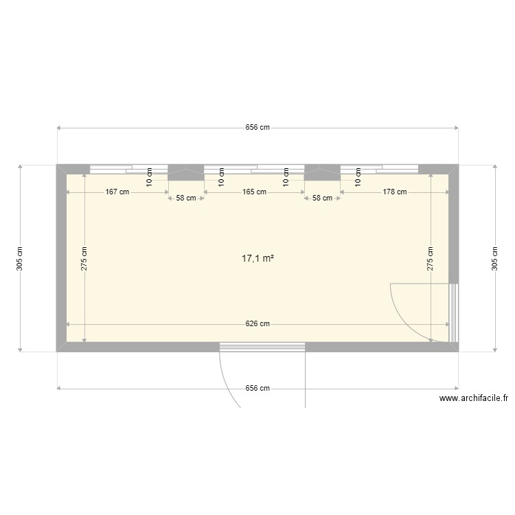 Rénovation cuisine fenêtres coulissantes v2. Plan de 0 pièce et 0 m2