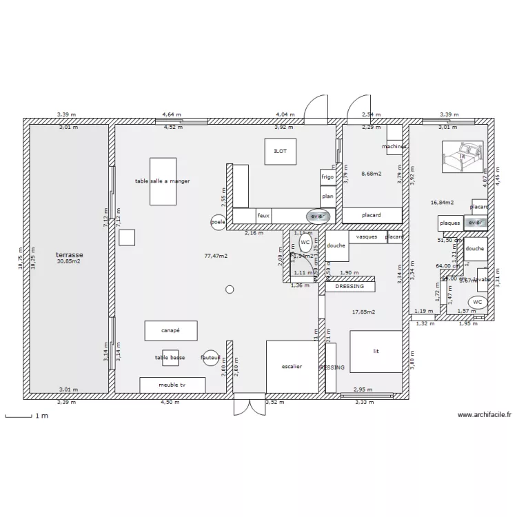 plan steph et vero. Plan de 