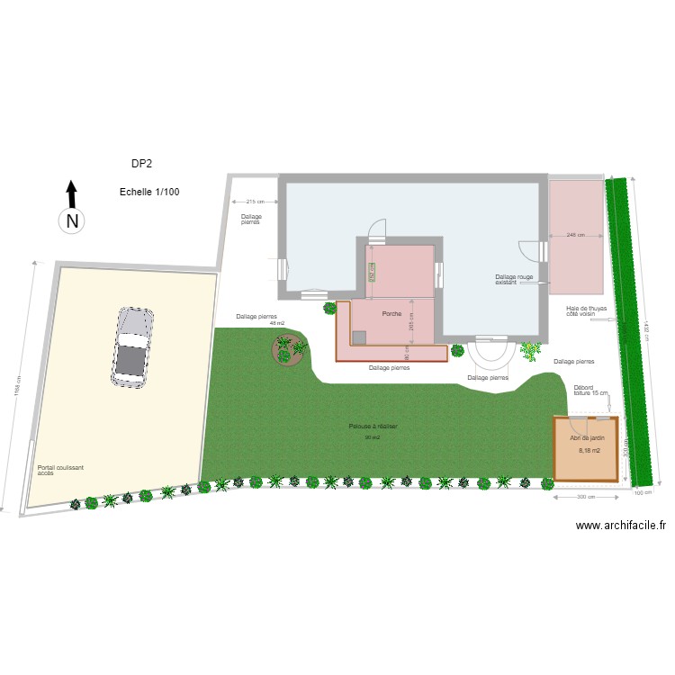 Six Fours les Plages  Projet abri de jardin Ambiances Bois. Plan de 0 pièce et 0 m2