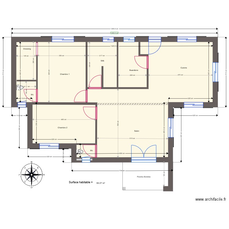 Plan Finistère 1. Plan de 0 pièce et 0 m2