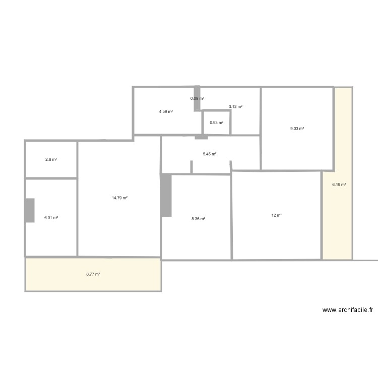 Appartement02B. Plan de 0 pièce et 0 m2