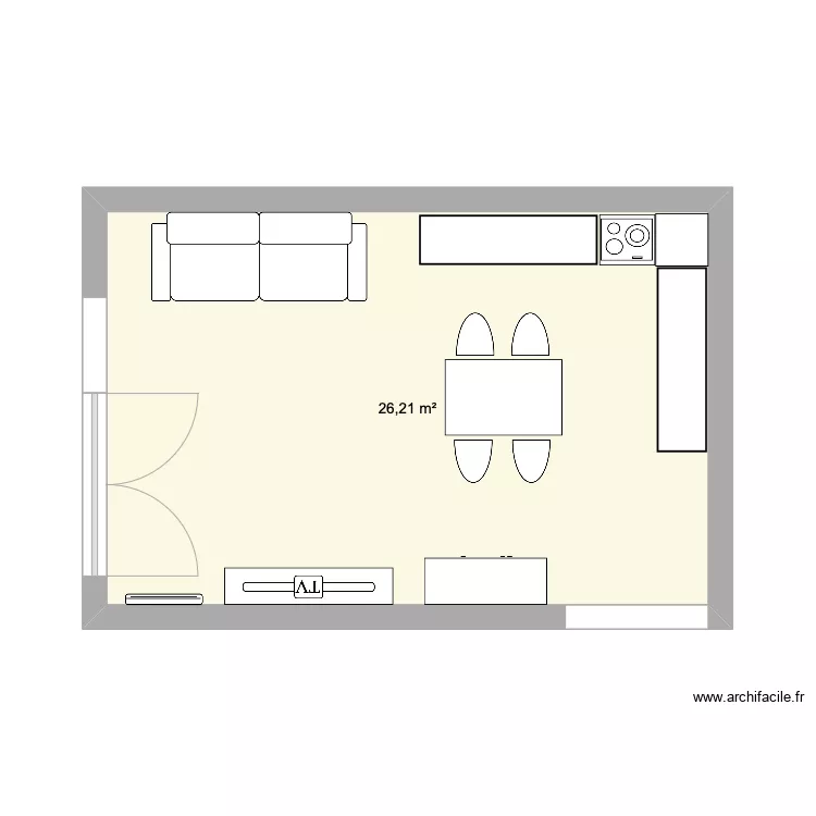 VILLA DEMETER. Plan de 