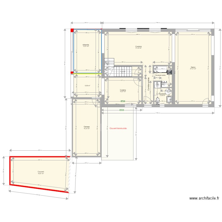 TV rez. Plan de 0 pièce et 0 m2