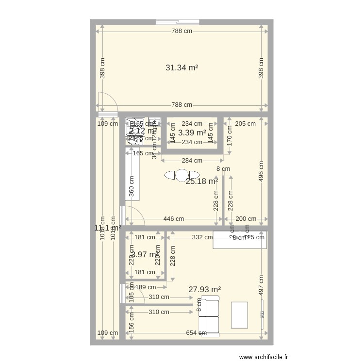 bonnac1. Plan de 0 pièce et 0 m2