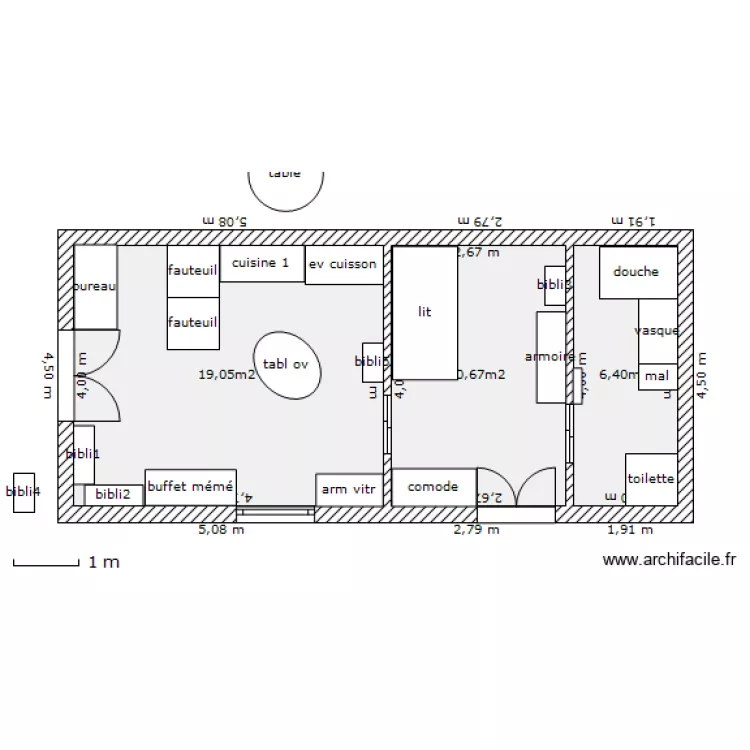 esquisse4. Plan de 