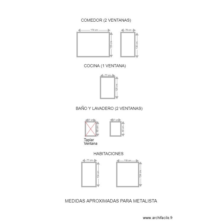 FRANCISCO FERNANDEZ VENTANAS. Plan de 0 pièce et 0 m2