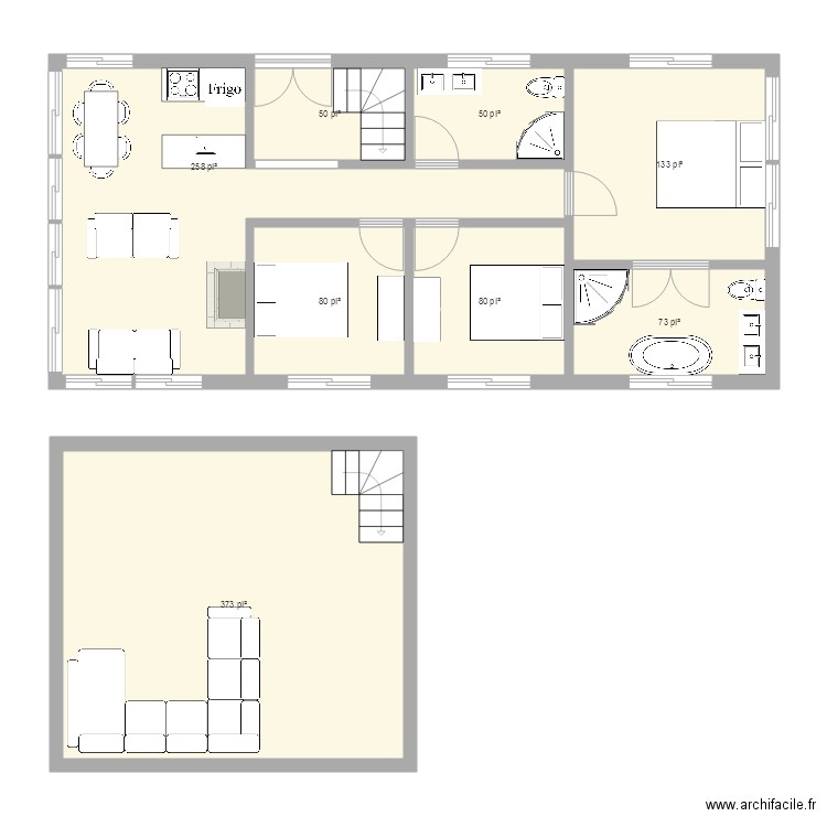 Chalet nouvelle version. Plan de 0 pièce et 0 m2