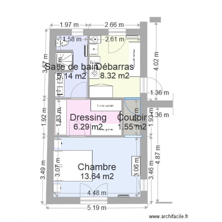 agrandissement 20. Plan de 0 pièce et 0 m2