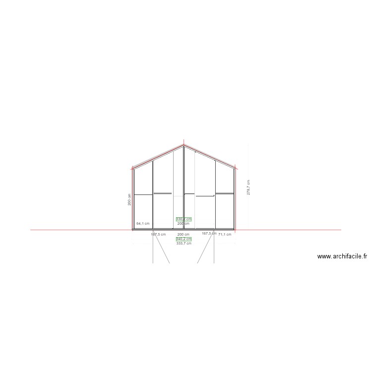 Mur ST Palais. Plan de 0 pièce et 0 m2