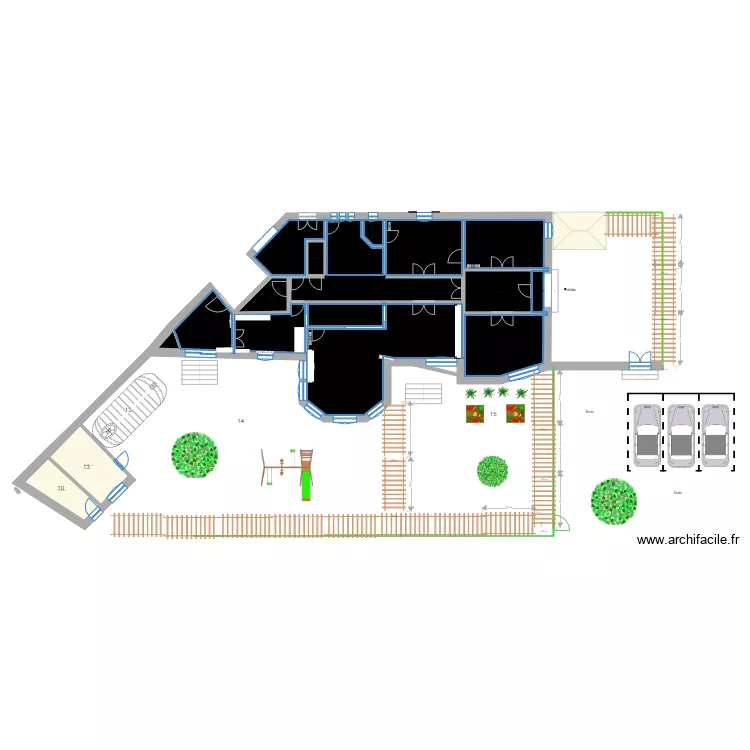 CRECHE PLAN BATISSE A. Plan de 