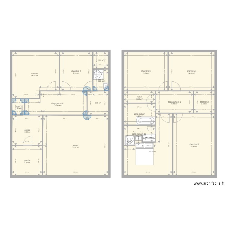 cologne sdb. Plan de 0 pièce et 0 m2