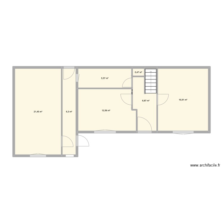 MAISON AUDIERNE. Plan de 0 pièce et 0 m2