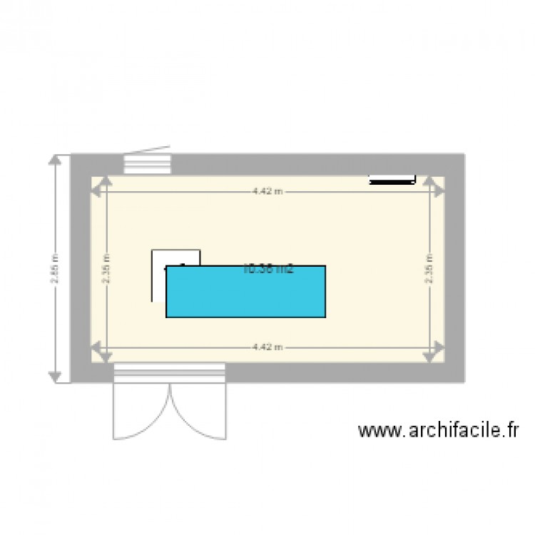 ESSAI ARCHIFACILE. Plan de 0 pièce et 0 m2