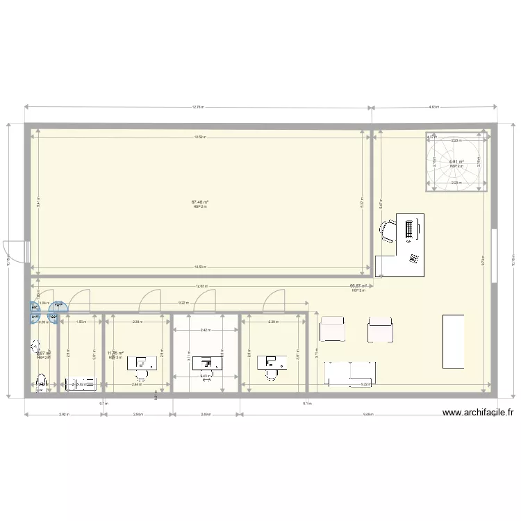 agence fuveau am&eacute;nagement. Plan de 