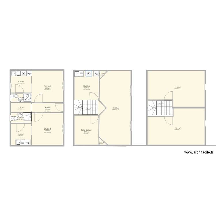 Maison. Plan de 0 pièce et 0 m2