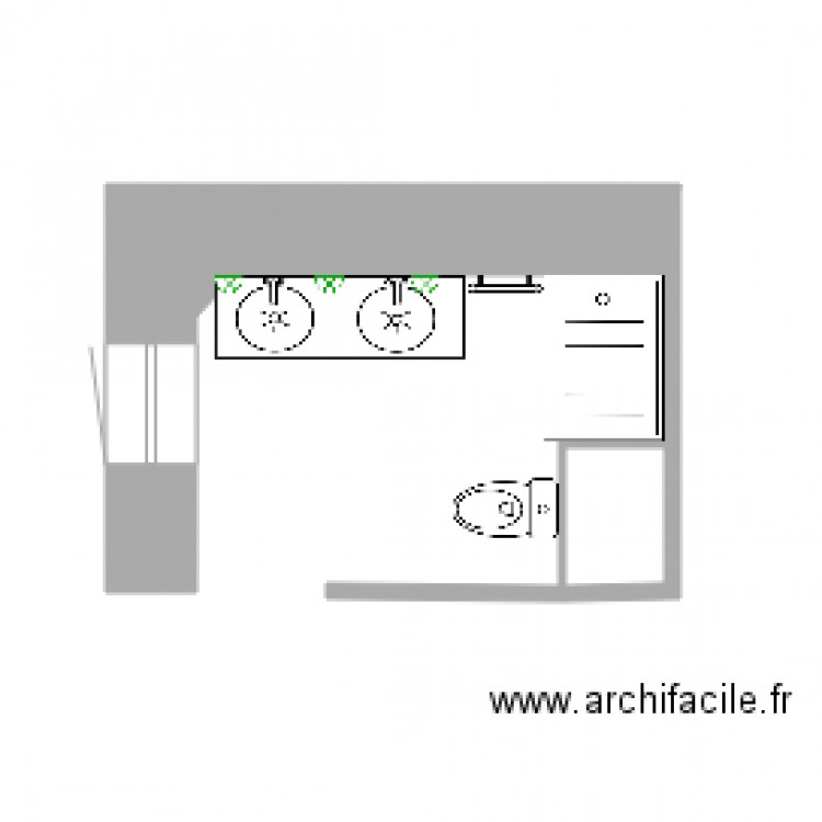 sdbain suiteSA OK. Plan de 0 pièce et 0 m2