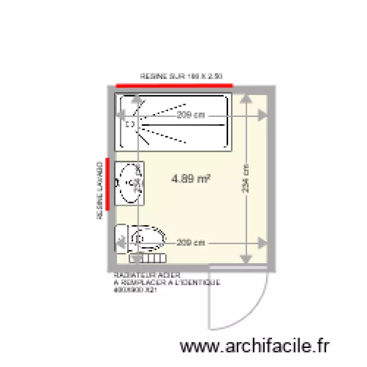 HENAUT PASCALE . Plan de 