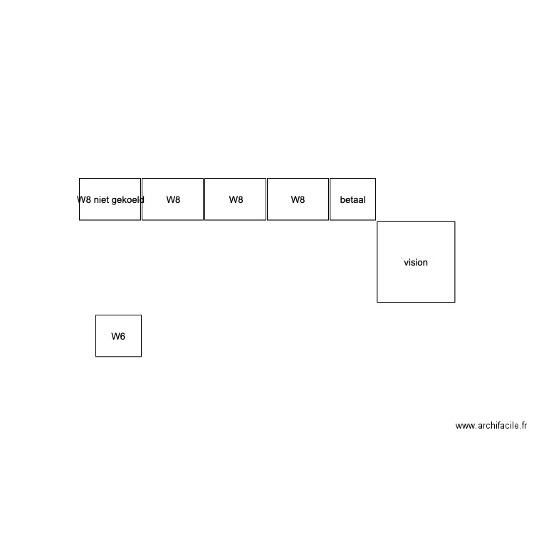 plan distributeurs. Plan de 0 pièce et 0 m2