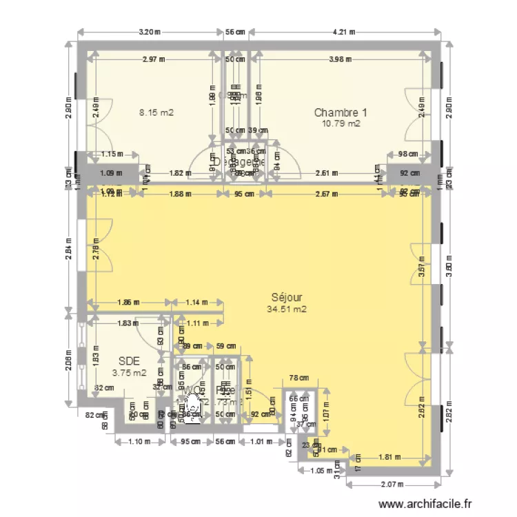 Fontyne apres travaux 1. Plan de 