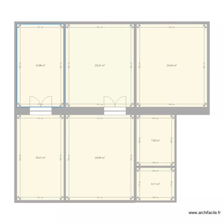 baross t&eacute;r 13. Plan de 