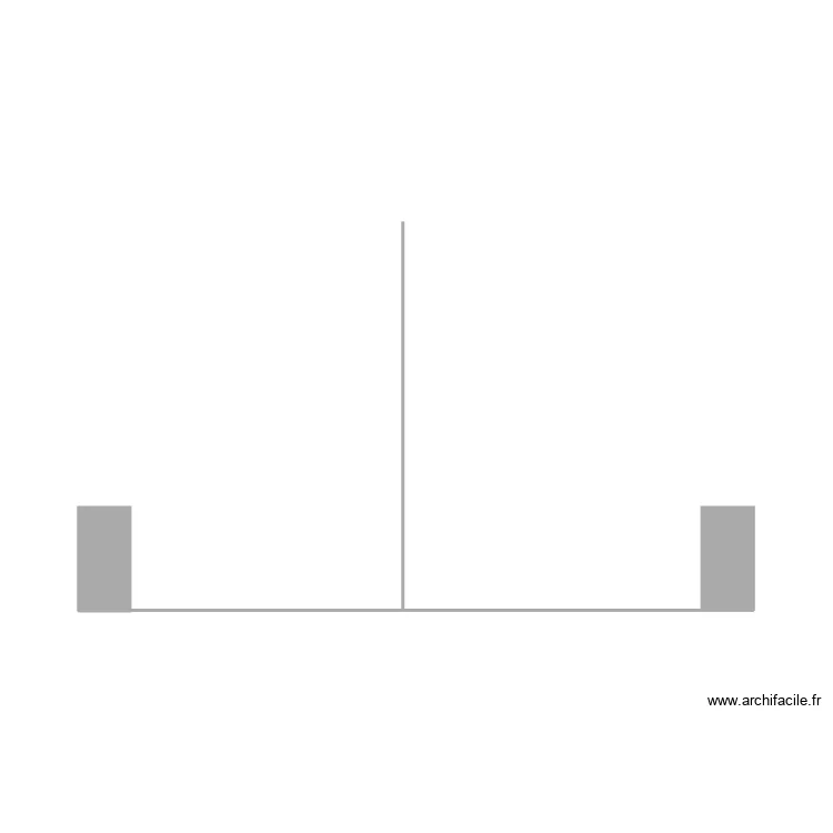 FO vue escalier avec N1 240. Plan de 