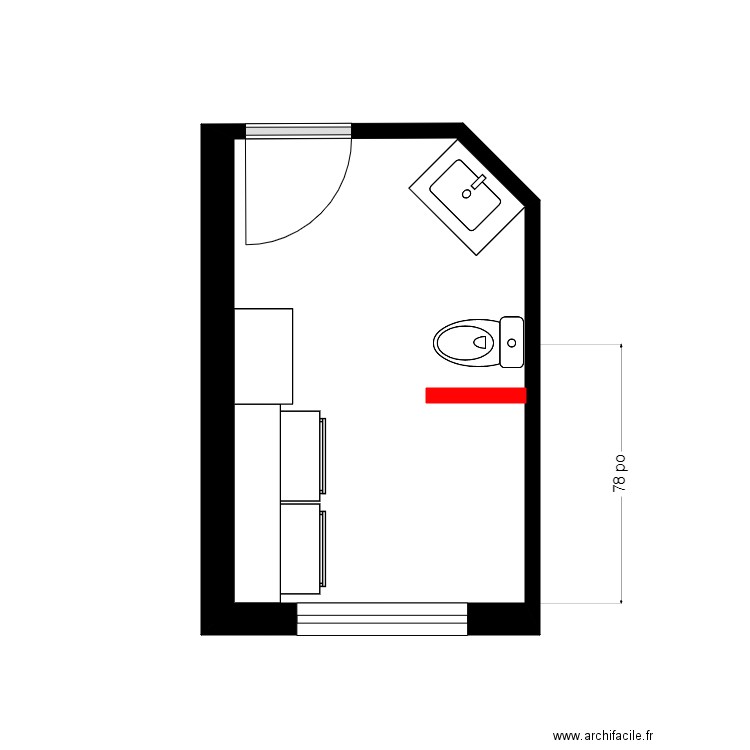 blouin sdb2. Plan de 0 pièce et 0 m2