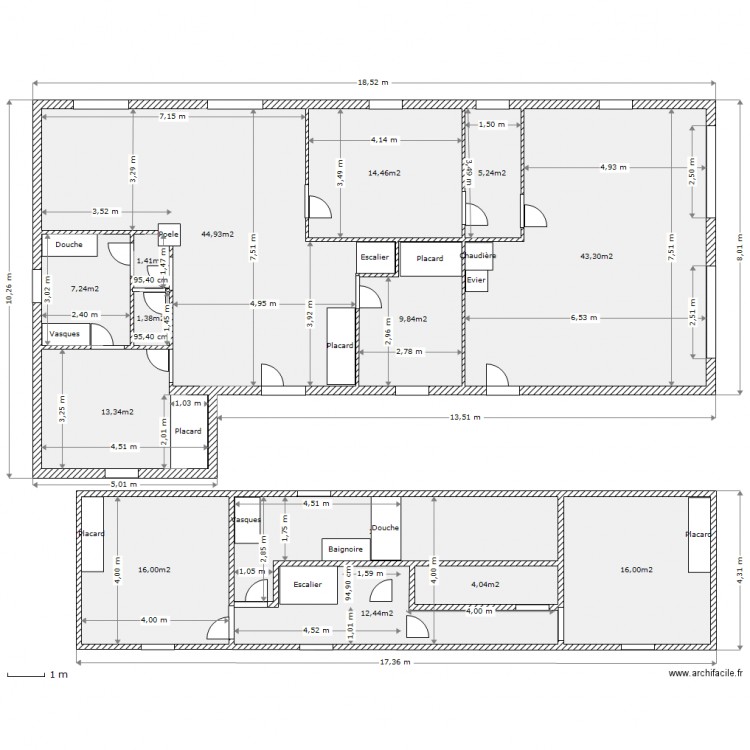 Maison 8. Plan de 0 pièce et 0 m2