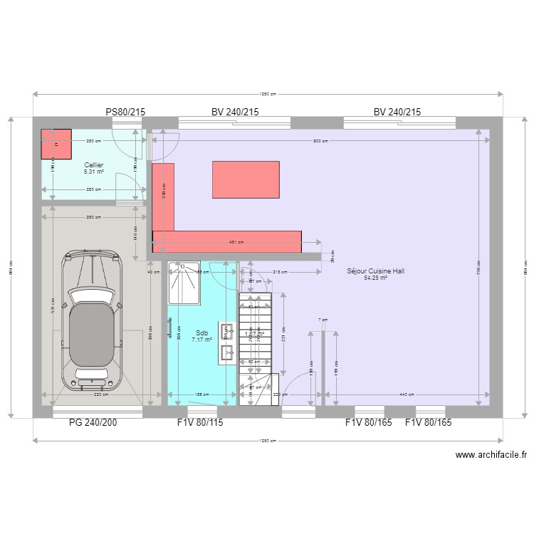 PETIT . Plan de 0 pièce et 0 m2