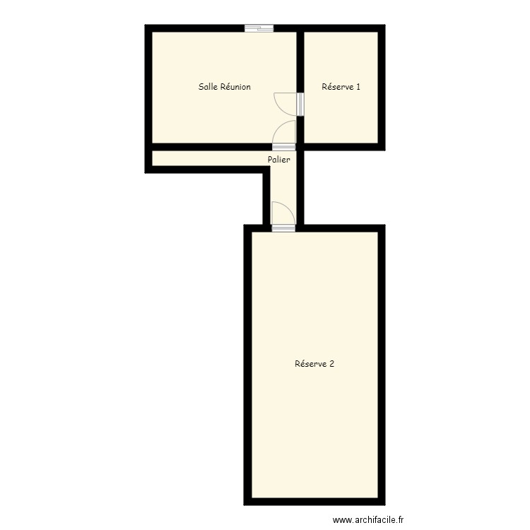 E210803. Plan de 4 pièces et 76 m2