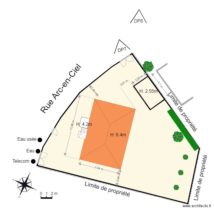 DP2 projete 2021 bis. Plan de 0 pièce et 0 m2