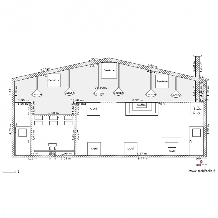 YVON BERGERON.1. Plan de 0 pièce et 0 m2