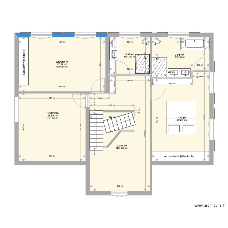 Tervuren 1er. Plan de 6 pièces et 89 m2