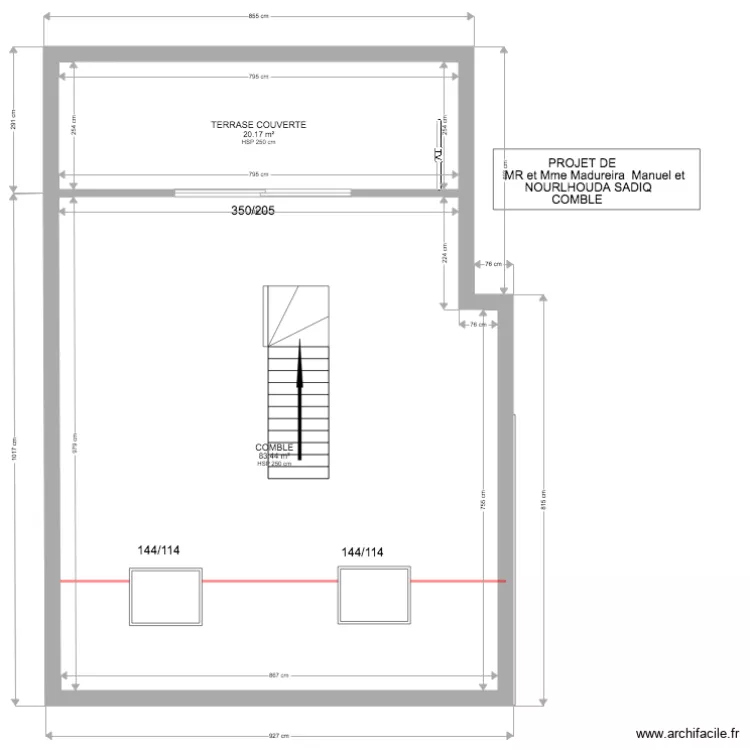 HESSERANGE D. Plan de HESSERANGE D. Plan de