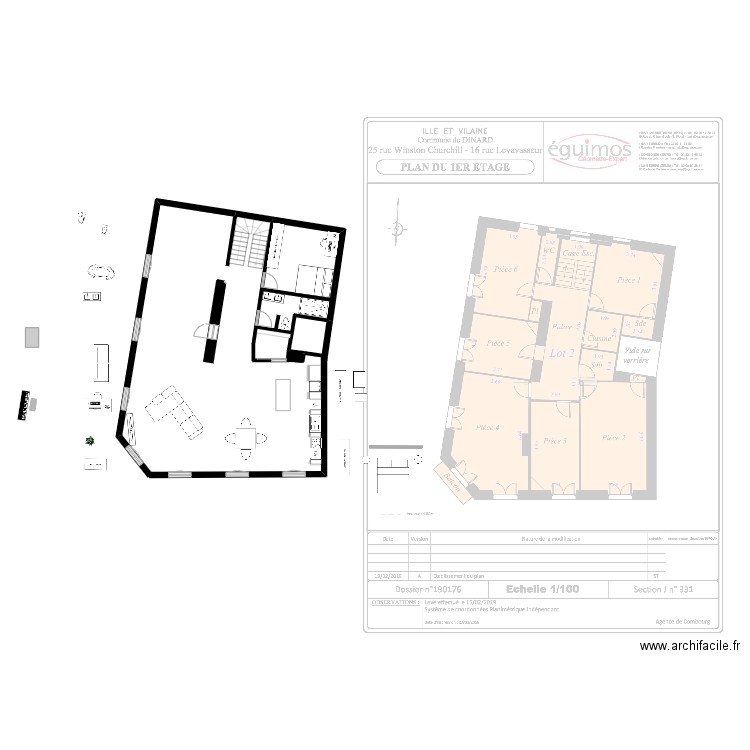 Dinard NEW Freeride. Plan de 0 pièce et 0 m2