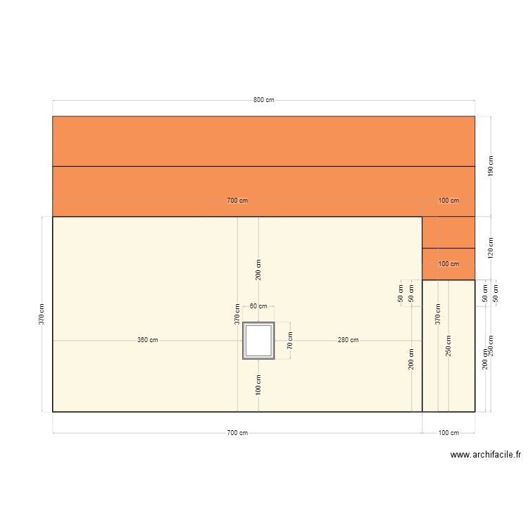 mézy v1.4 FUTUR - vue du côté lot 50. Plan de 0 pièce et 0 m2