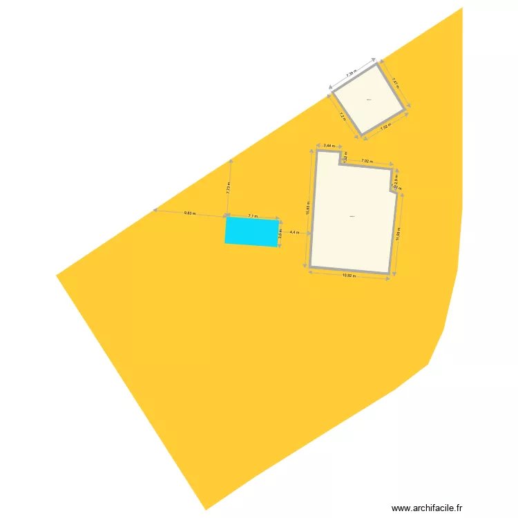 DECARNIN. Plan de 