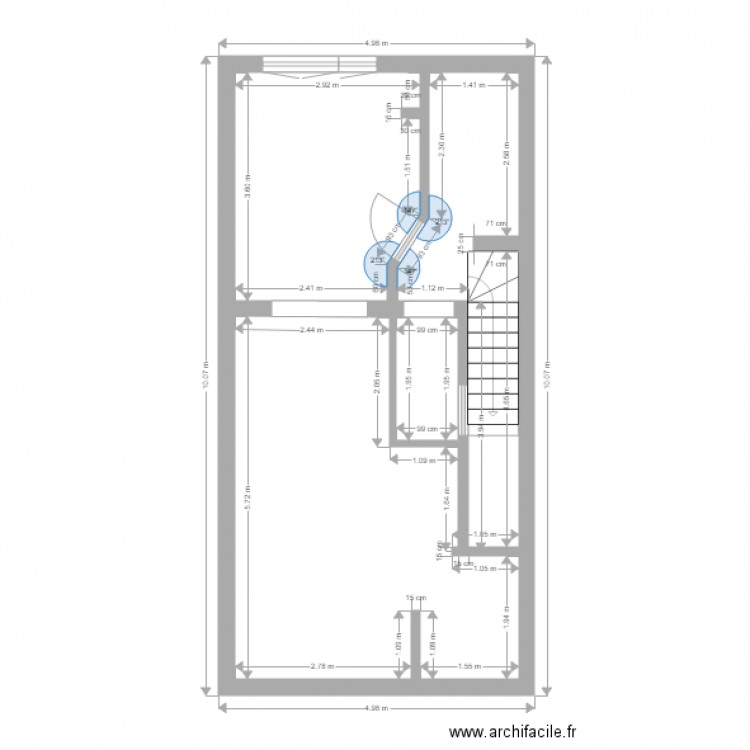 immeuble herstal. Plan de 0 pièce et 0 m2