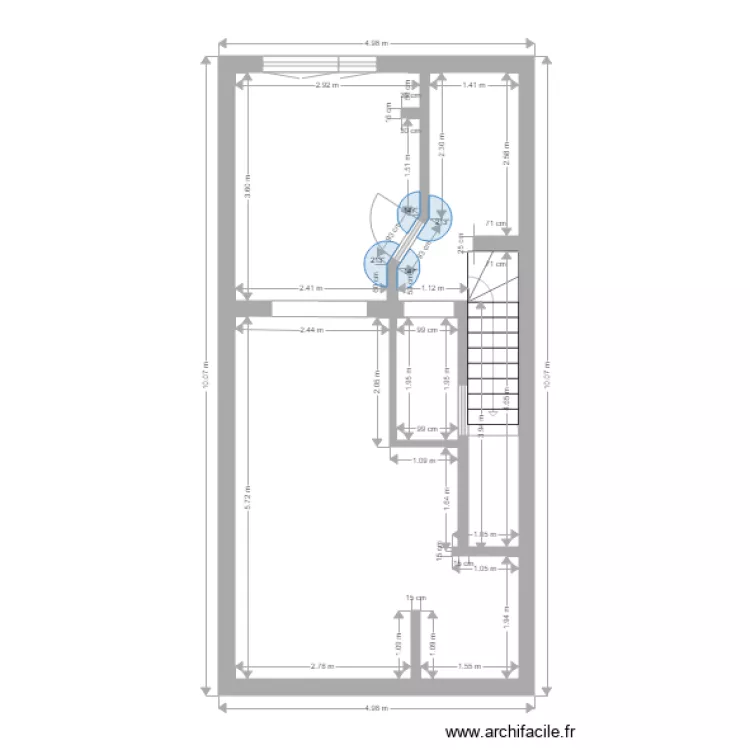 immeuble herstal. Plan de 