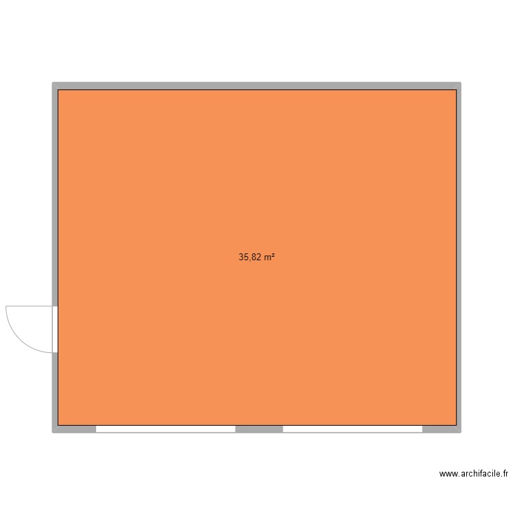 garage. Plan de 0 pièce et 0 m2